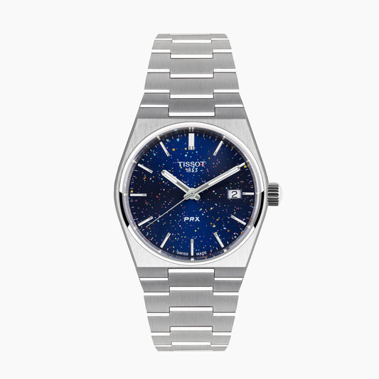 Midnight Sky Limited Edition Concept is applied on the Tissot PRX Blue Dial