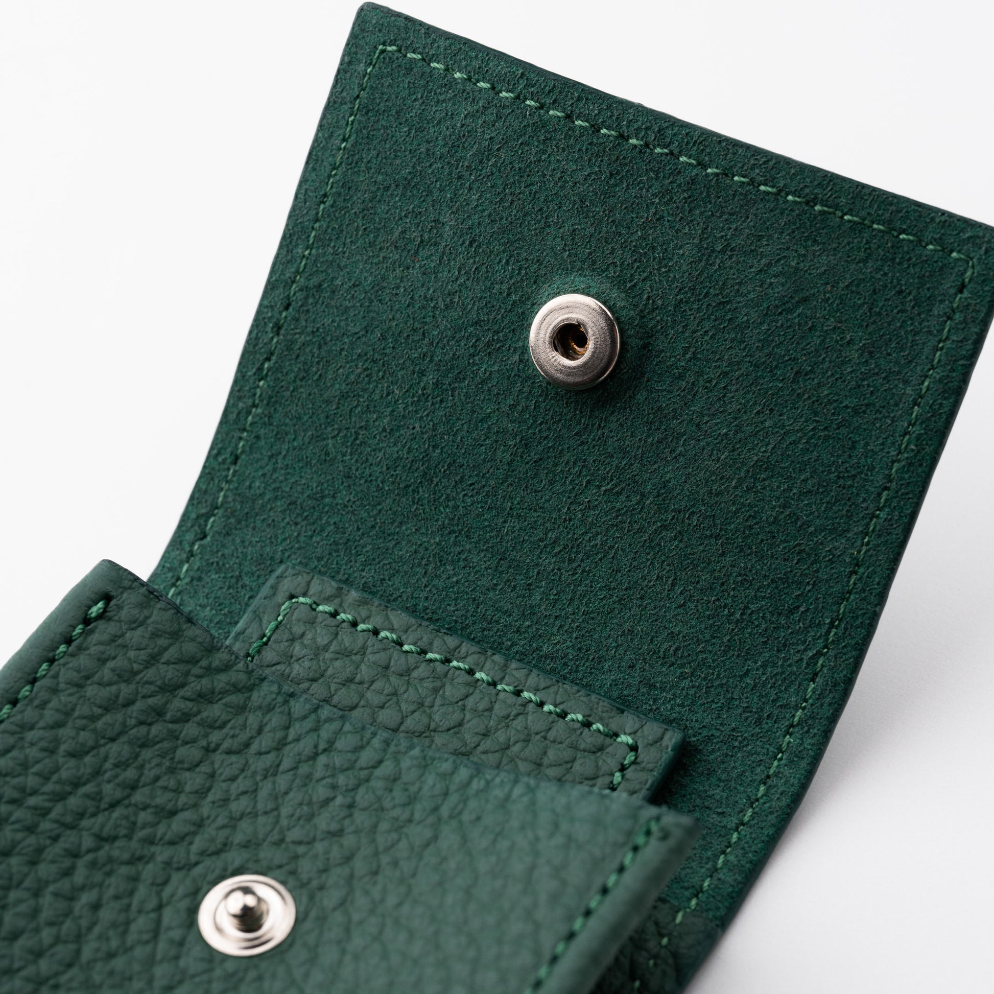 Olive Leather Watch Pouch