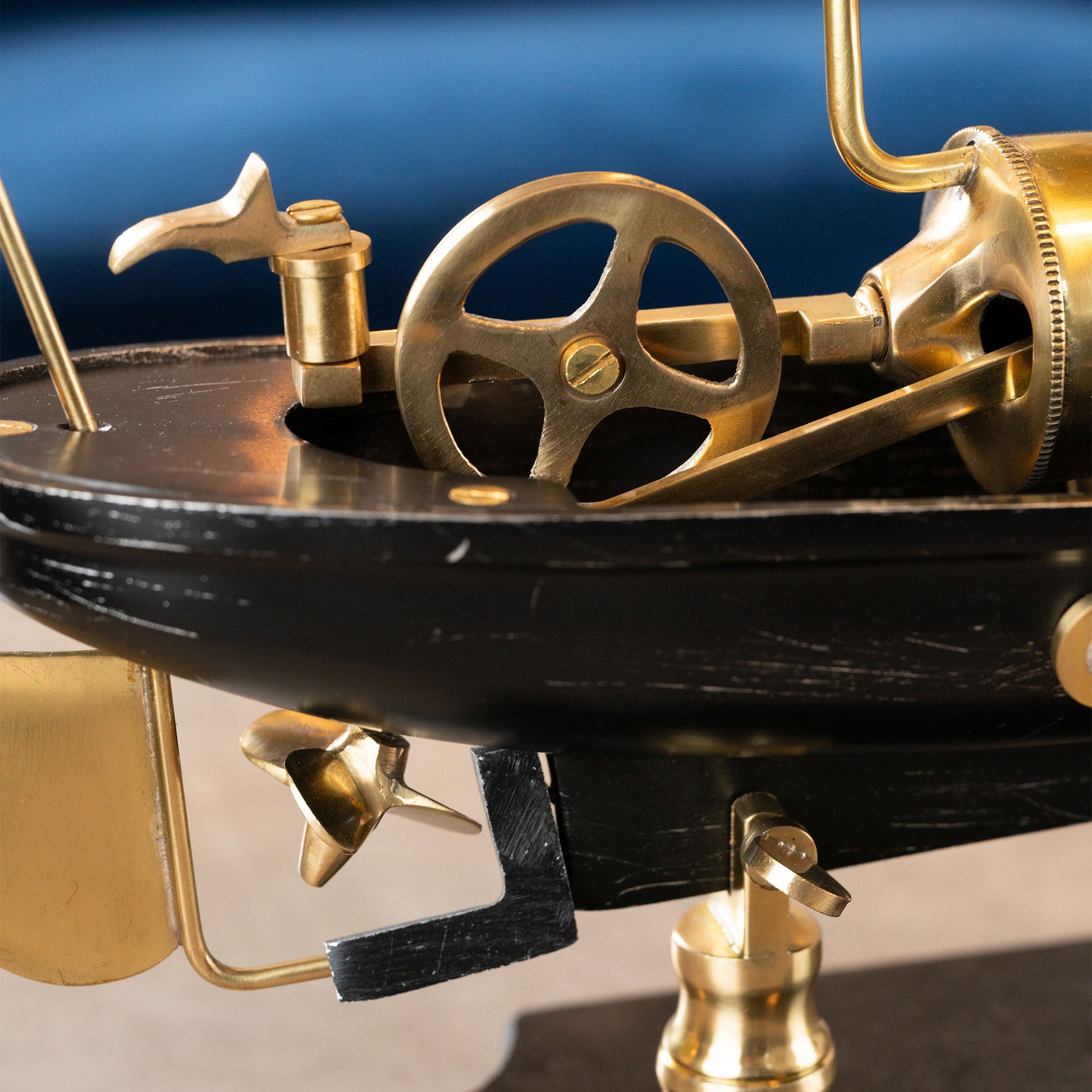 Steam Boat Table Clock